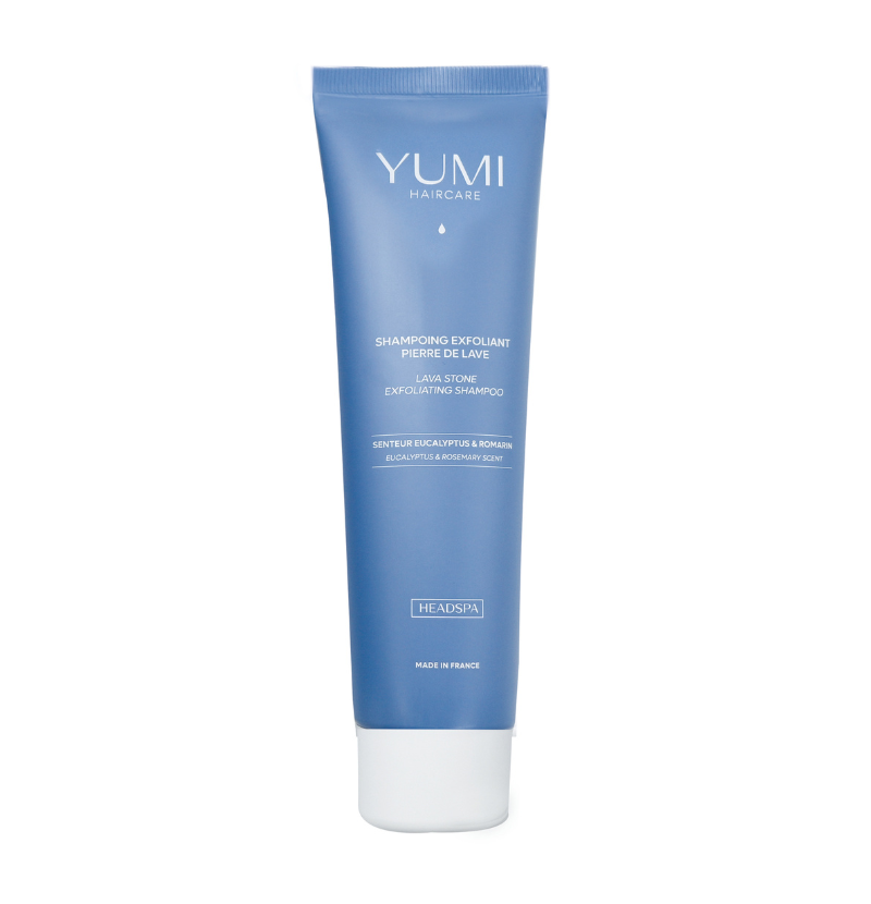 YUM100104-SHAMPOOING EXFOLIANT PIERRE DE LAVE 150ml - YUMI HEAD SPA
